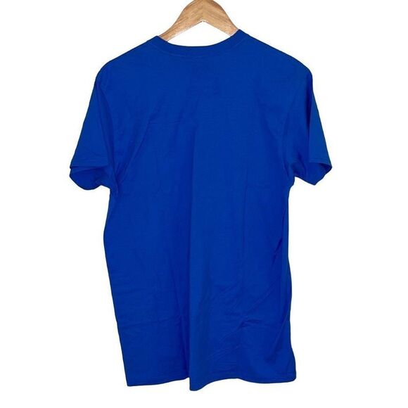 Hanes Chicago The 606 High Visibility T-Shirt Blue Size Large New - Picture 3 of 8